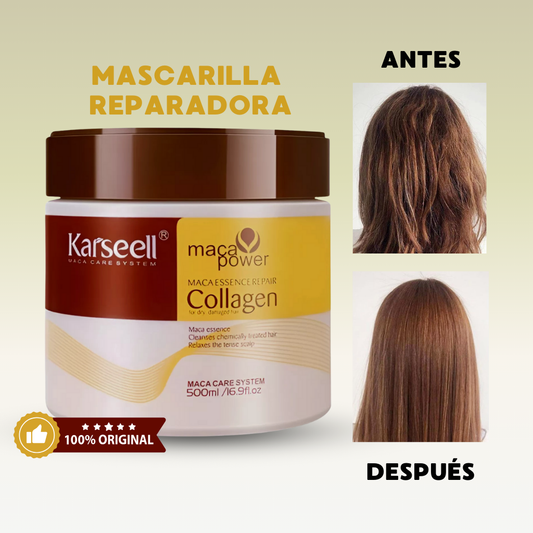 Cepillo Alisador 2-en-1 + Crema Reparadora Karseell - Original