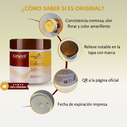 Cepillo Alisador 2-en-1 + Crema Reparadora Karseell - Original